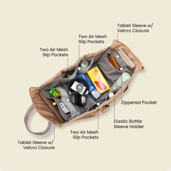 Emma and Kate Brown Everyday Bag - Picture 7 of 12